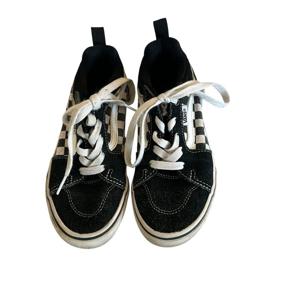 Vans Black and White Classic Skate Sneakers
